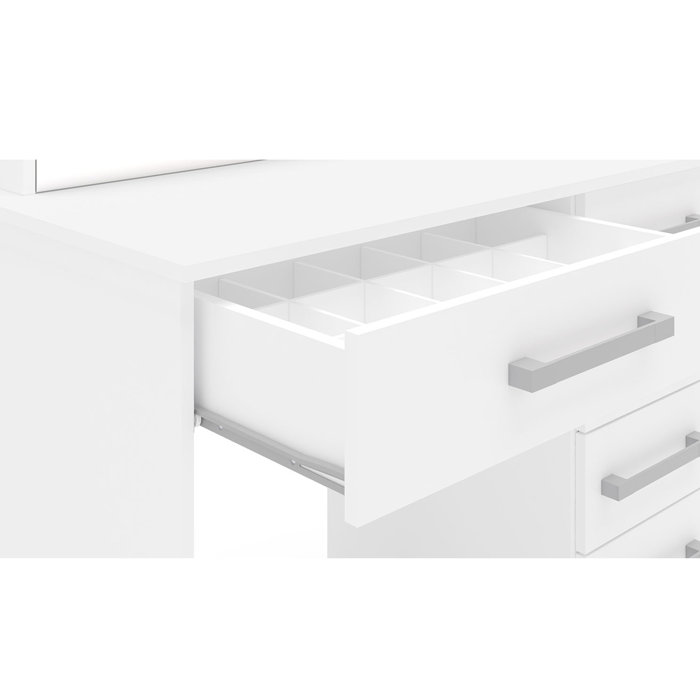 Latitude Run® Jocelyne Dressing Vanity with Mirror & Reviews Wayfair